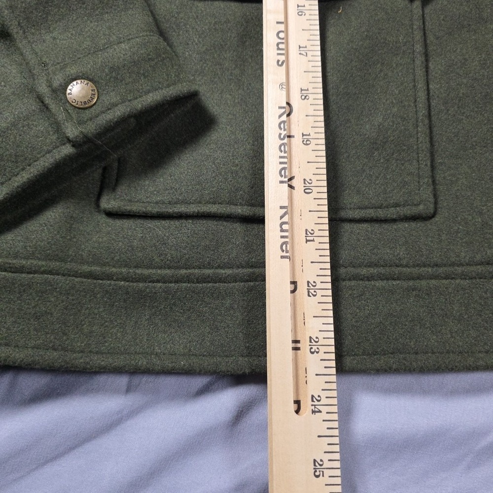 Banana Republic Women's Full Front Zip Jacket Green Size XL NWT - Picture 3 of 10